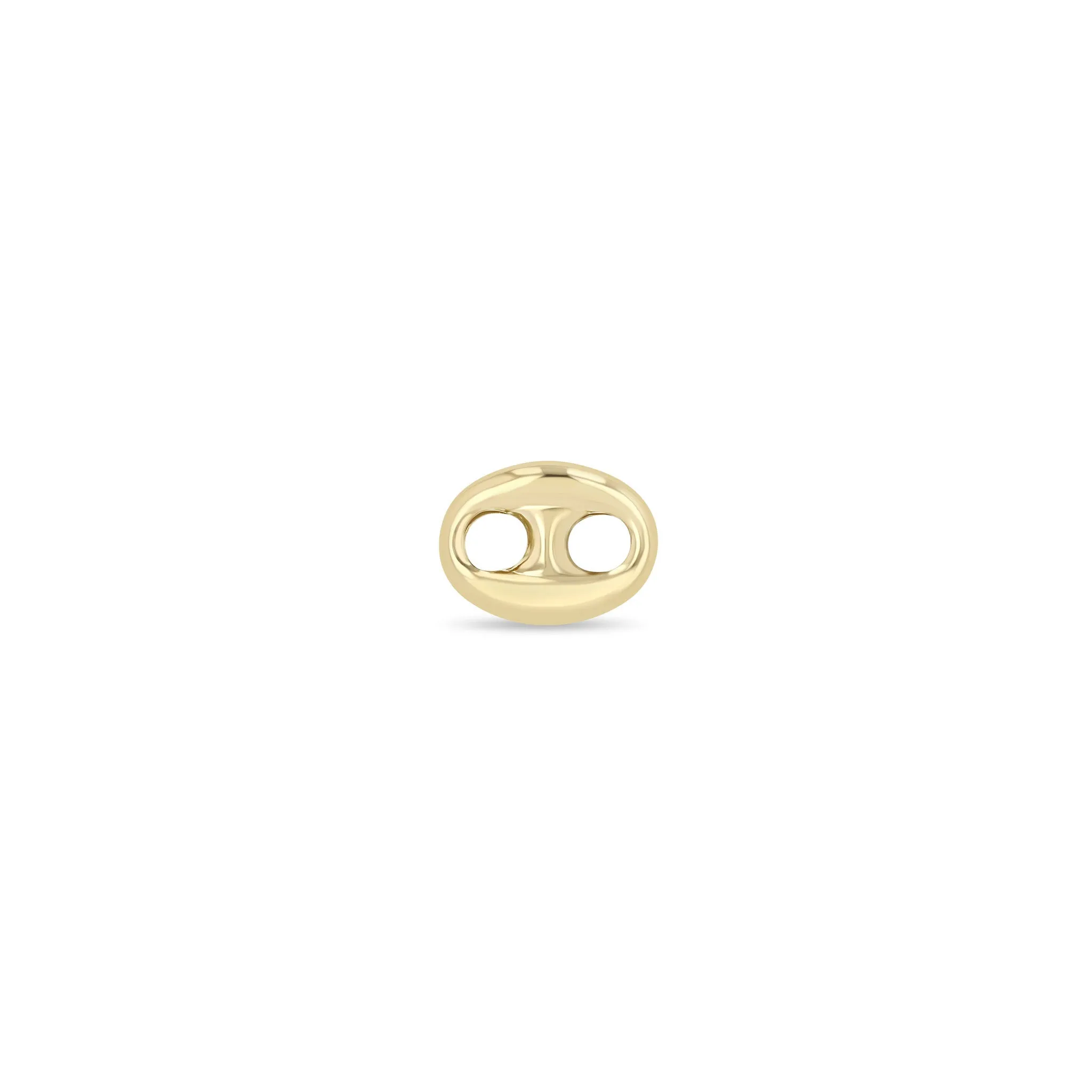 14k Gold Large Mariner Link Studs