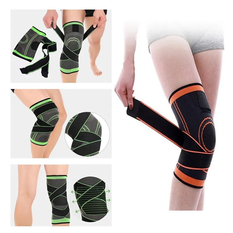 1PC 2021 360 Compression Knee Brace Professional Protective Knee Pad