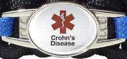 2-Charm Medical ID Paracord Bracelet