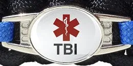 2-Charm Medical ID Paracord Bracelet