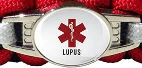 2-Charm Medical ID Paracord Bracelet