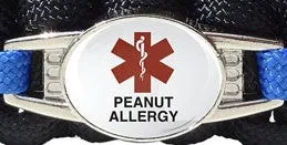 2-Charm Medical ID Paracord Bracelet