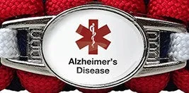 2-Charm Medical ID Paracord Bracelet