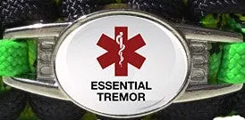 2-Charm Medical ID Paracord Bracelet