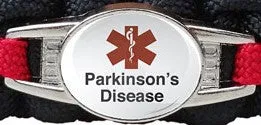 2-Charm Medical ID Paracord Bracelet