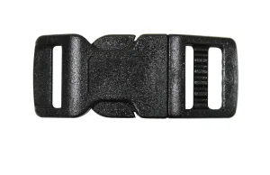 210 ROTHCO SIDE RELEASE BUCKLE - BLACK / 1/2"