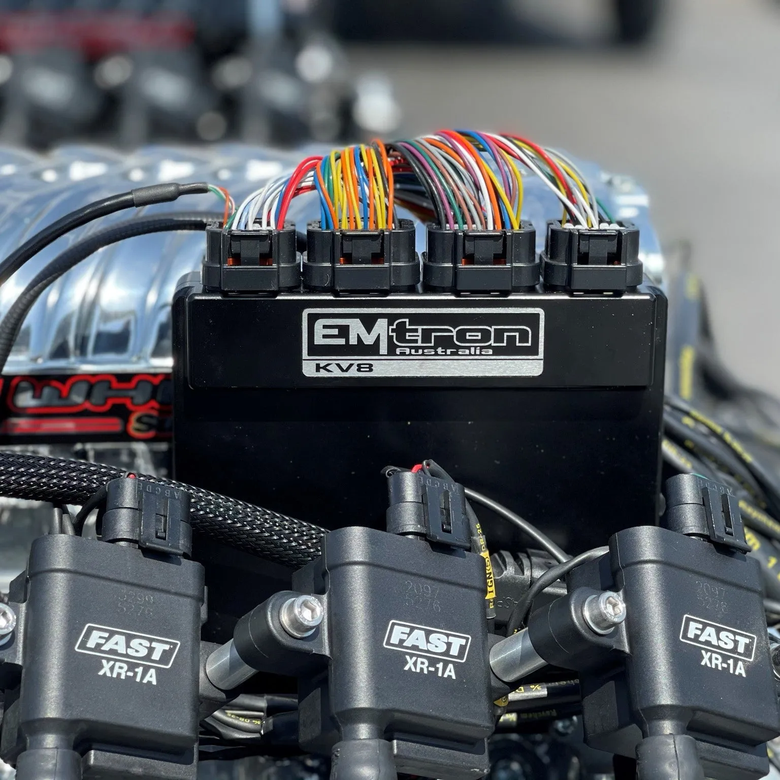 3,000 HP, 427ci Twin 83mm LS Engine -  Methanol Fueled, FuelTech 600 EMS