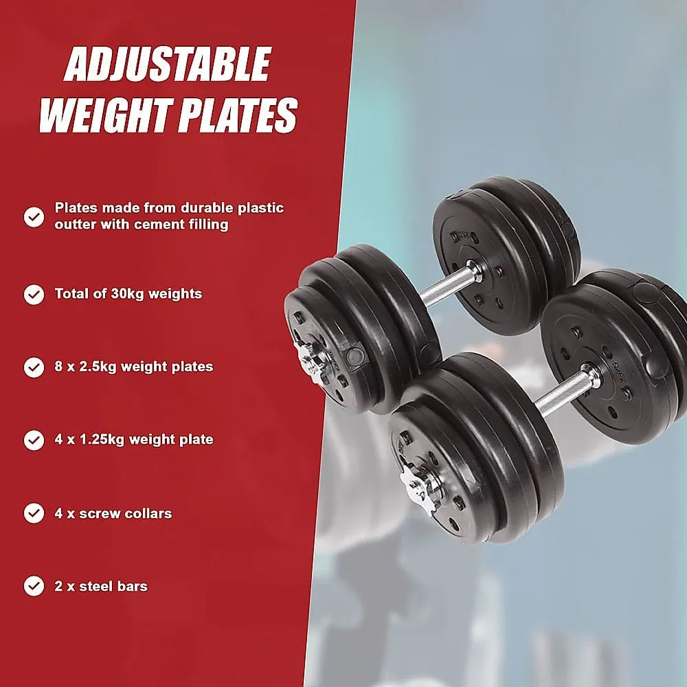 30KG Adjustable Dumbbell Set [ONLINE ONLY]