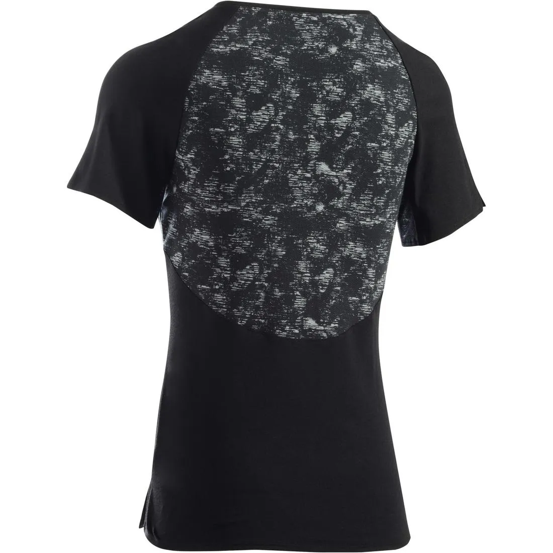 520 Women's Short-Sleeved Gym & Pilates T-Shirt - Black