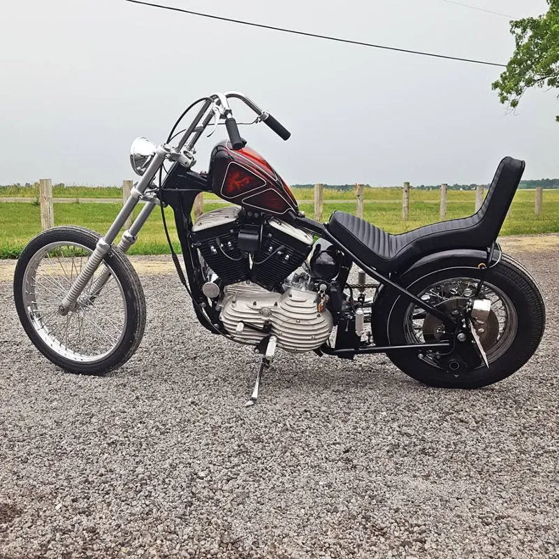 6-1/4" Wide Spun Steel Chopper & Bobber Fender by TC Bros Choppers