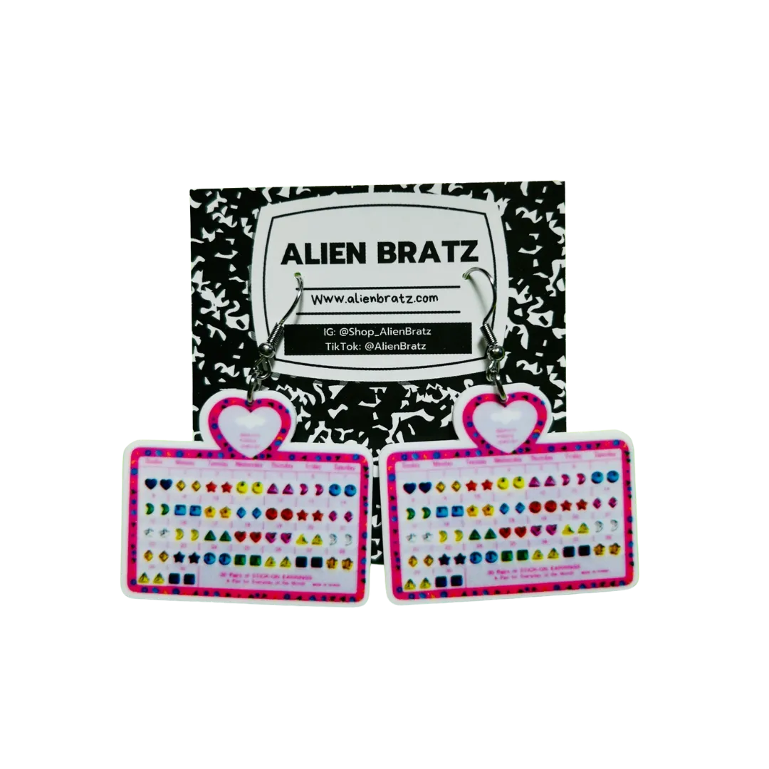 90s Inspired Earrings