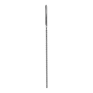 9.5-inch Ouch Urethral Sounding Stainless Steel Silver Dilator