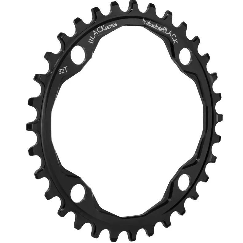 Absoluteblack 32T/34T Round Narrow Wide Single 104BCD Chain Ring