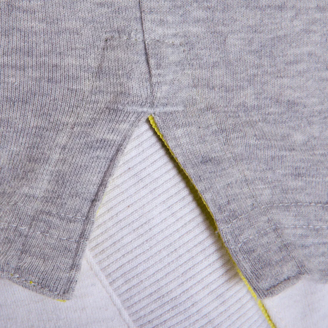 Active Team Fitness T-Shirt - Mottled Mid-Grey/White