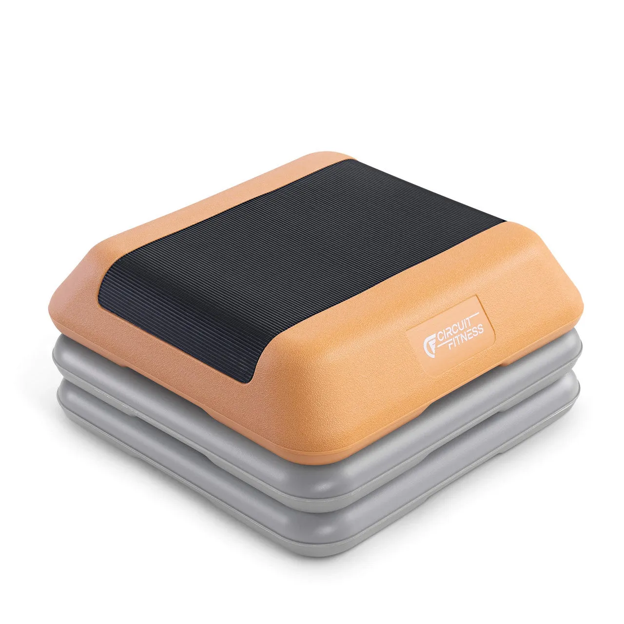 Adjustable Aerobic Step Platform with 2 Risers in multiple Colors - Circuit Fitness