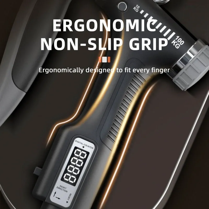 Adjustable  Hand Grip Strength Trainer, forearm excerciser with  counter
