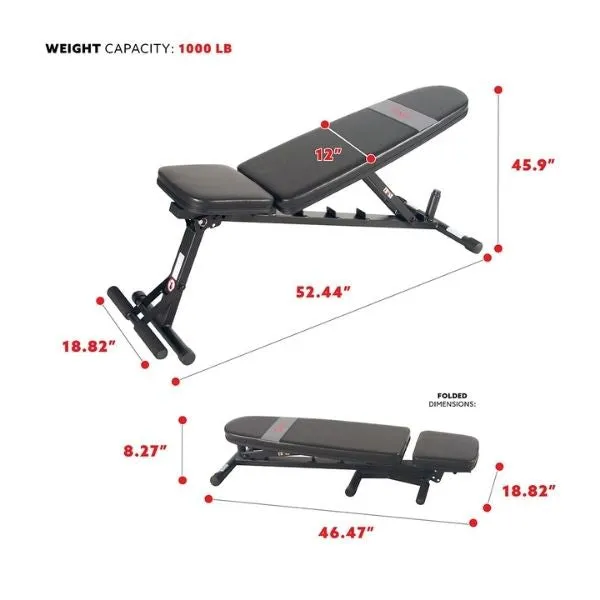 Adjustable Workout Bench Utility Weight