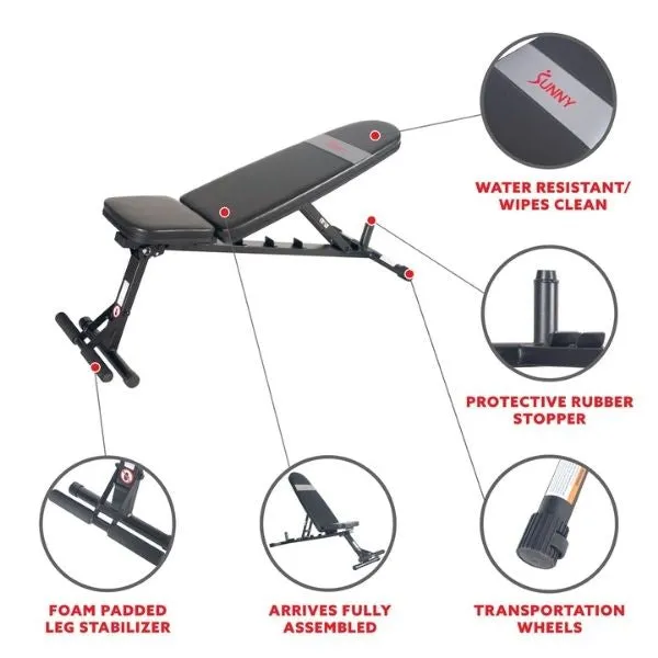 Adjustable Workout Bench Utility Weight