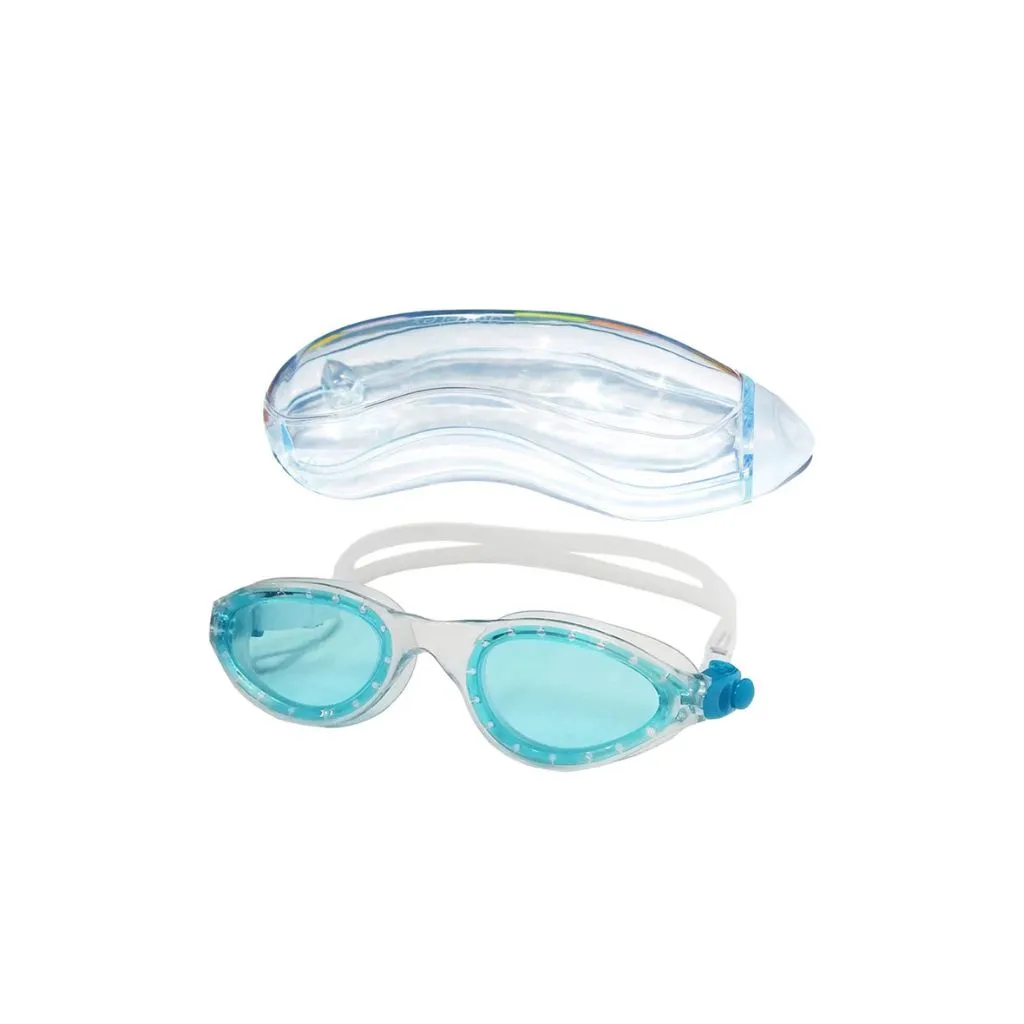 Adoretex Adult Energy Comfort Classic Swim Fitness Goggles Case Set (GN5404)