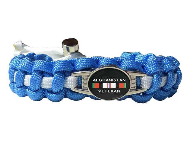 Afghanistan Veteran Paracord Bracelet