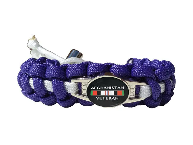 Afghanistan Veteran Paracord Bracelet