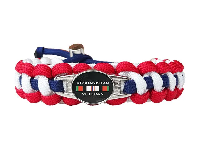 Afghanistan Veteran Paracord Bracelet