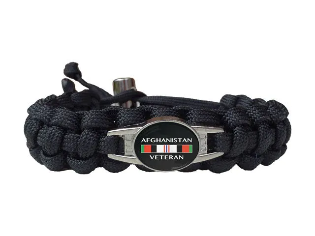 Afghanistan Veteran Paracord Bracelet