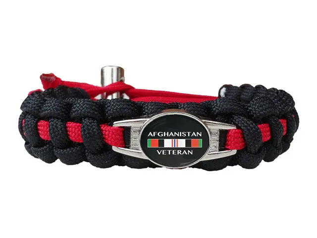 Afghanistan Veteran Paracord Bracelet