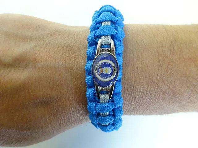 Air Force Veteran Paracord Bracelet