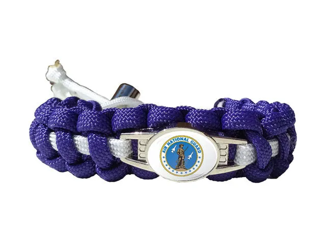 Air National Guard Paracord Survival Bracelet