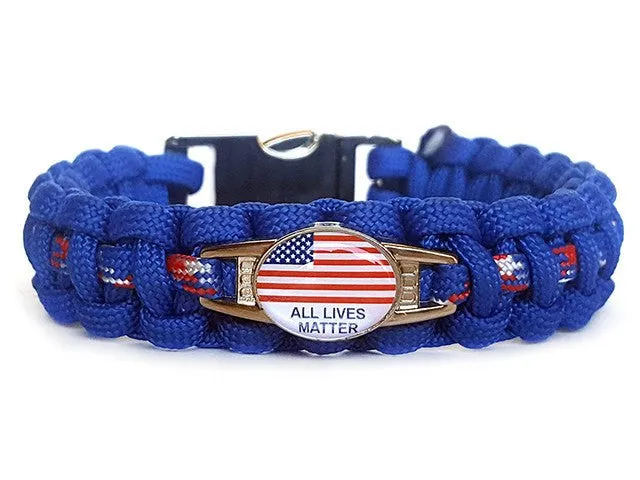 All Lives Matter Paracord Bracelet