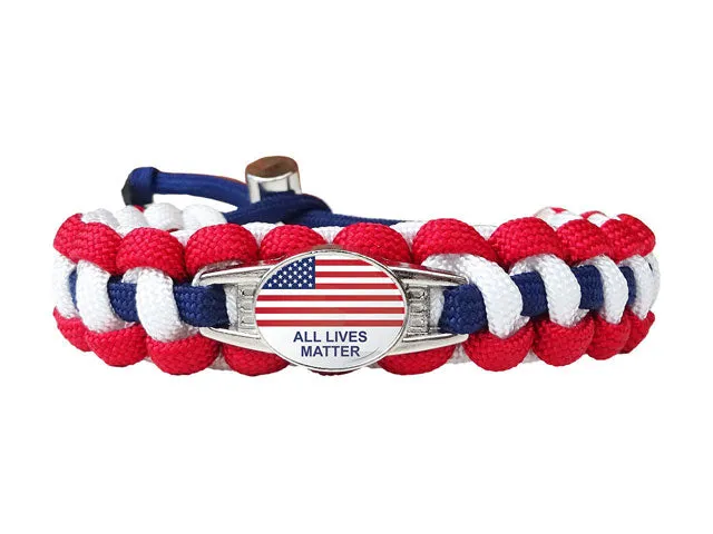 All Lives Matter Paracord Bracelet