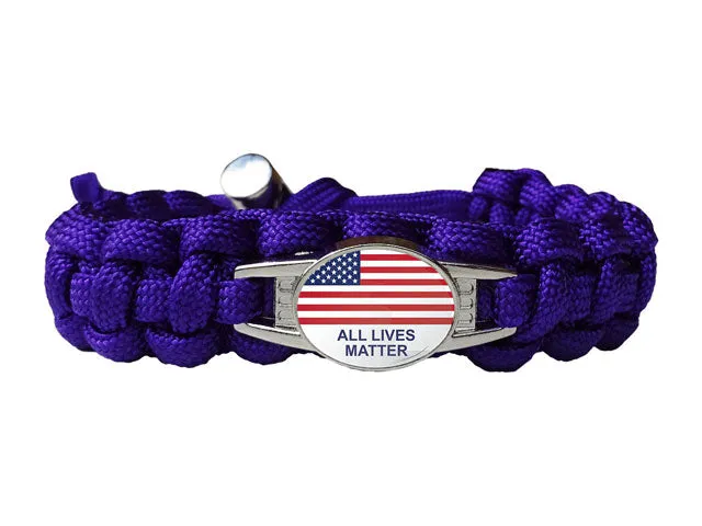 All Lives Matter Paracord Bracelet