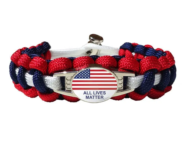 All Lives Matter Paracord Bracelet