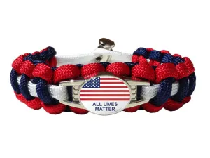 All Lives Matter Paracord Bracelet
