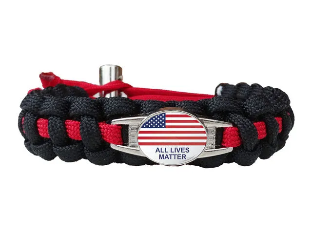 All Lives Matter Paracord Bracelet
