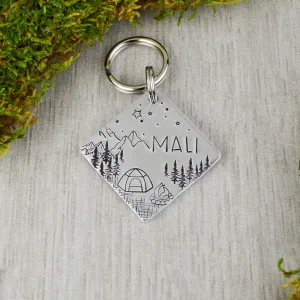 Alpine Camping Pet ID Tag