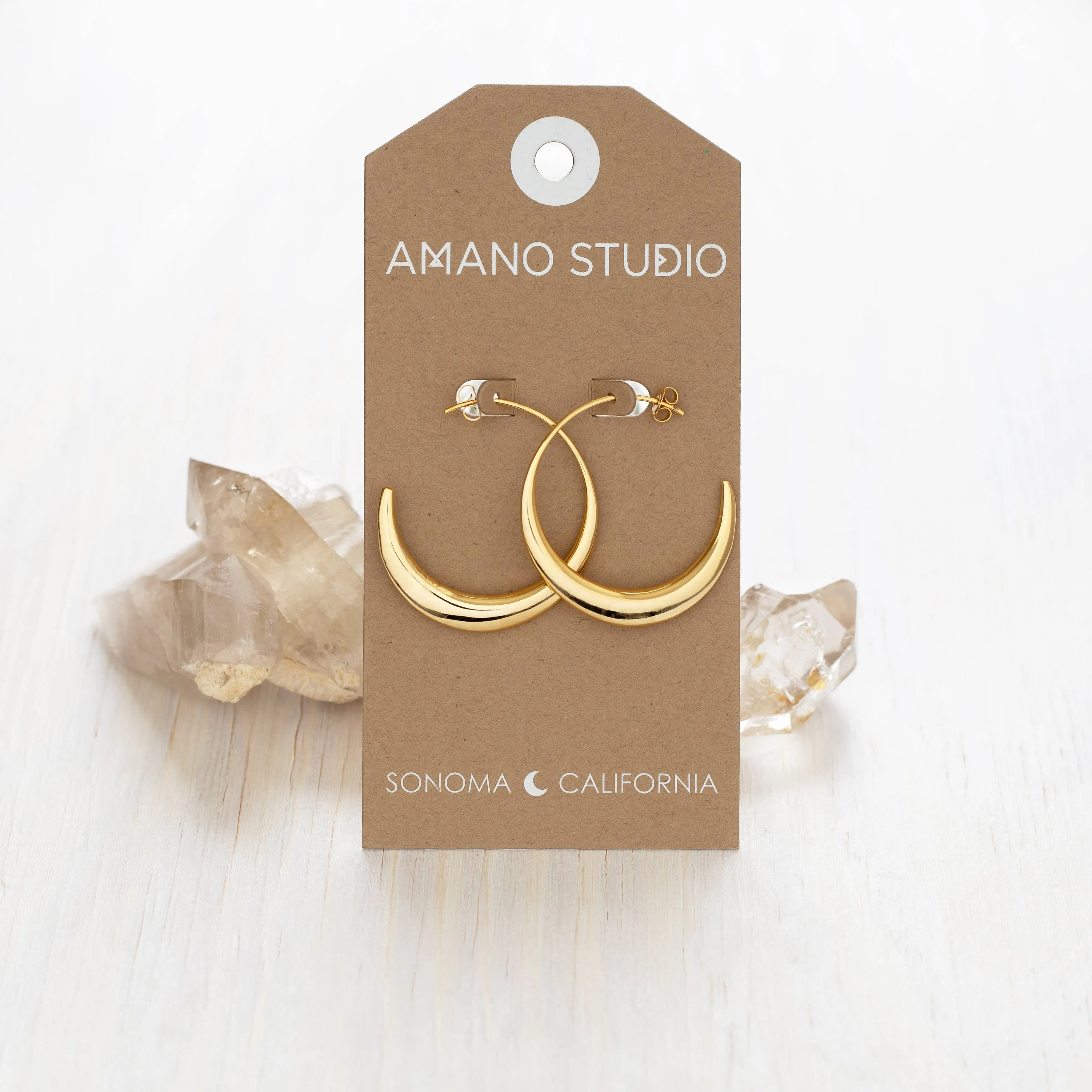 Ancienne Hoop Earrings