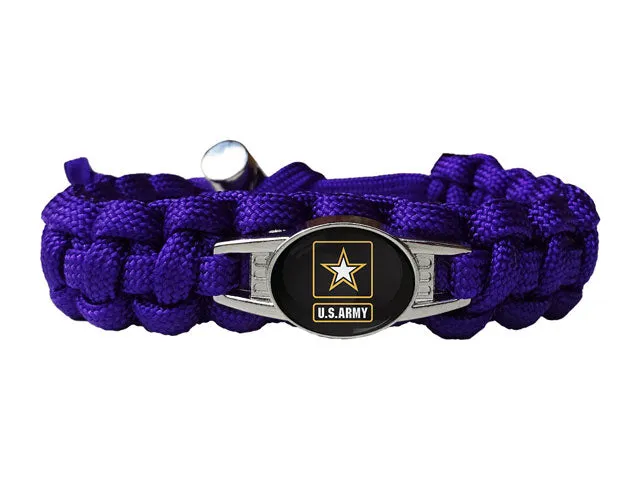Army Paracord Survival Bracelet