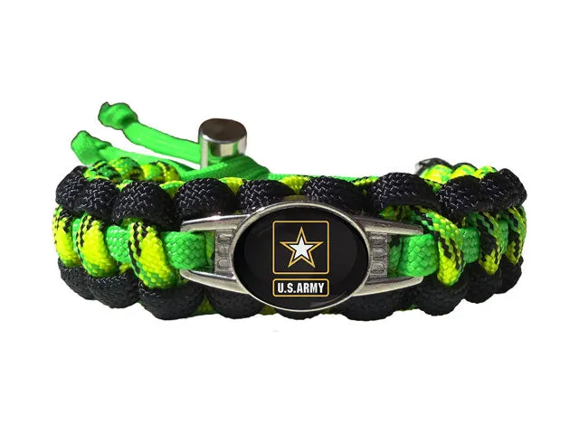 Army Paracord Survival Bracelet