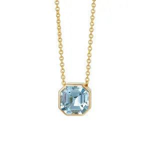 Asscher Cut Necklace