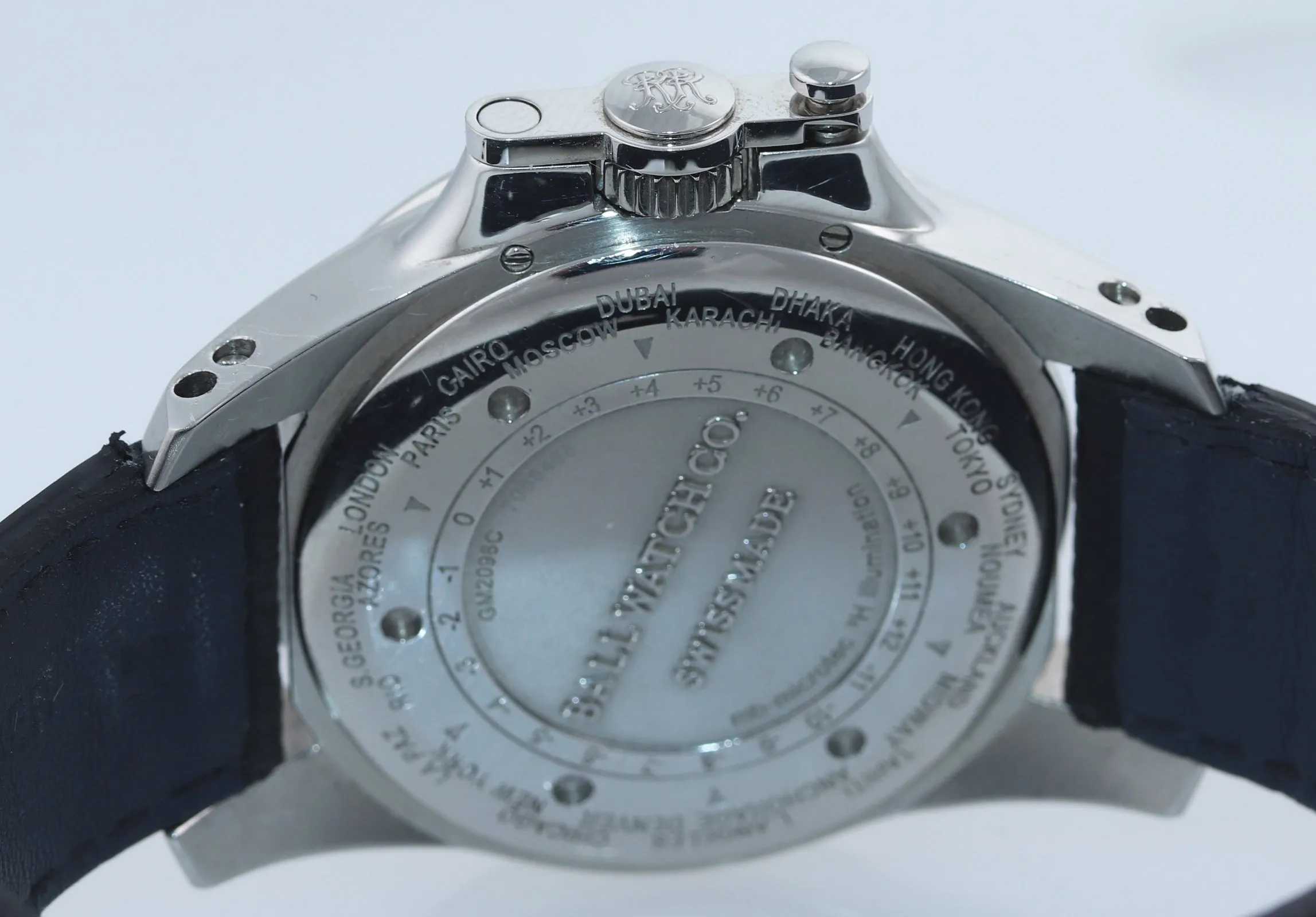 Ball Engineer Hydrocarbon GMT Date GM2098C 40mm Steel Automatic Watch & Box