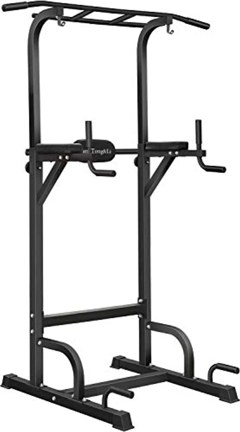 BangTong&Li Power Tower, Pull Up Bar Dip Station/Stand for Home Gym Strength Training Workout Equipment