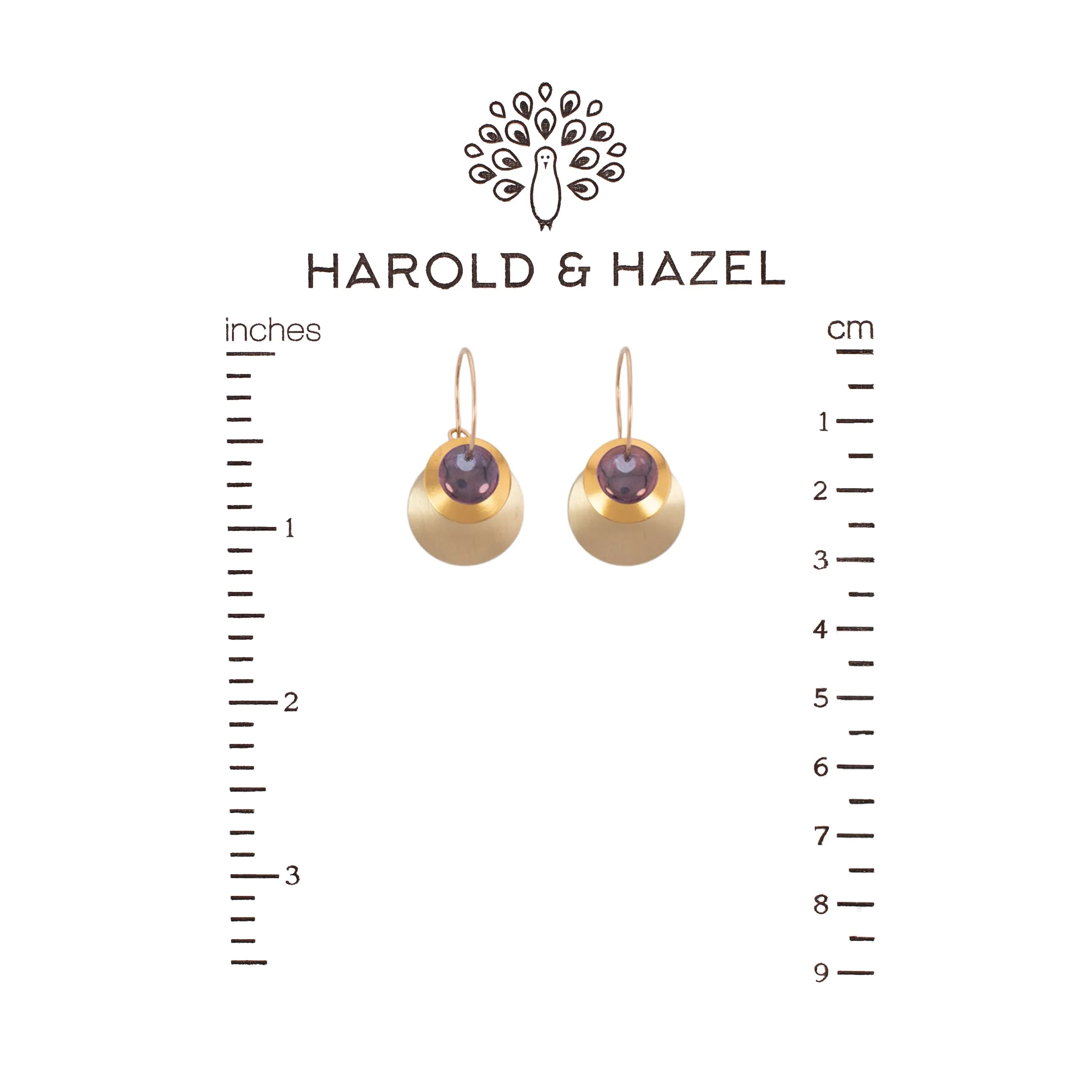 Bead Stackers Interchangeable Earrings (Gold)