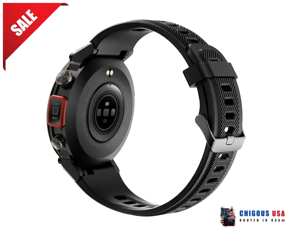 Bearscome S100 Blood pressure,Blood oxygen,LED light,HD Touch,Wireless Calls & Messages,Water-Resistant watch
