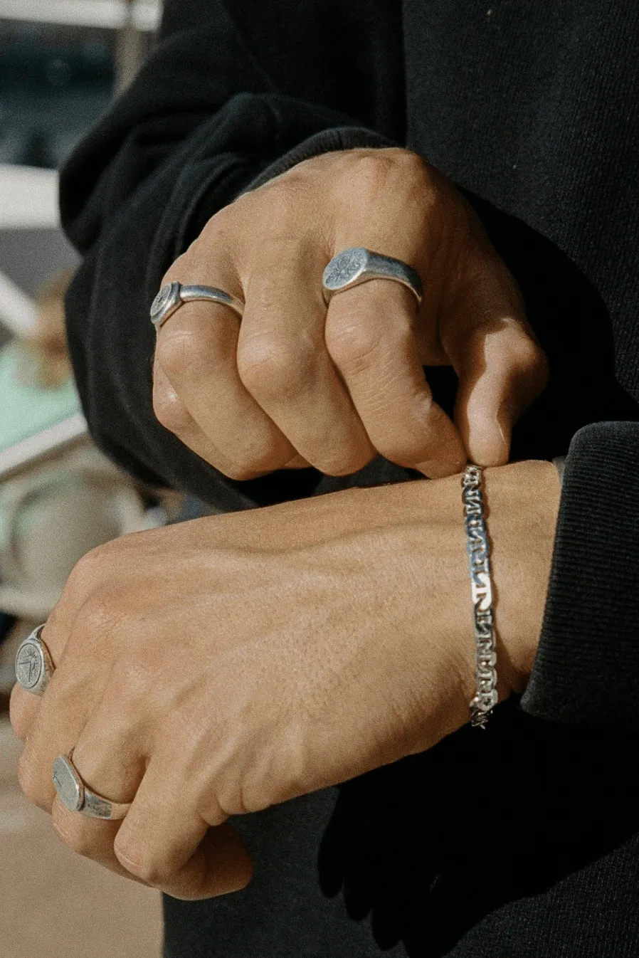 BILLIE JO MARINER CHAIN BRACELET - 925 SILVER