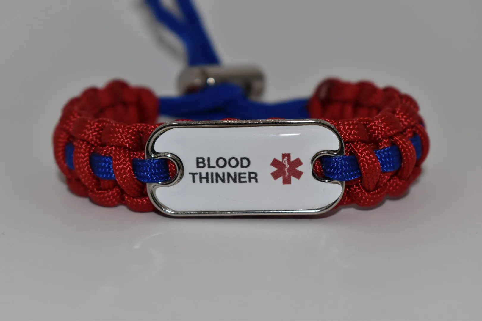 Blood Thinner Medical ID Paracord Bracelet