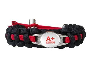Blood Type Medical ID Bracelet