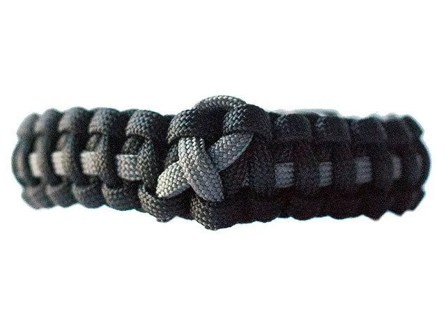Brain Cancer Awareness Paracord Bracelet
