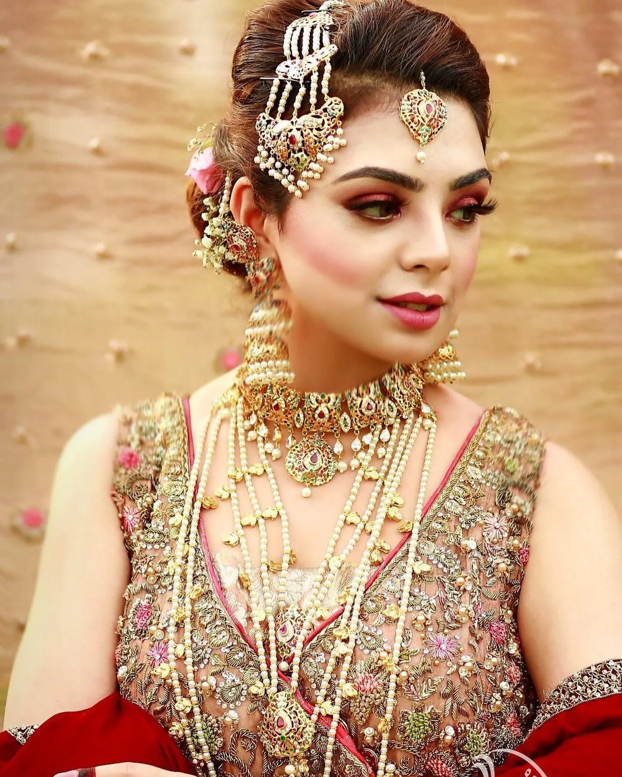 Bridal Heavy Necklace and Rani Haar #J4185